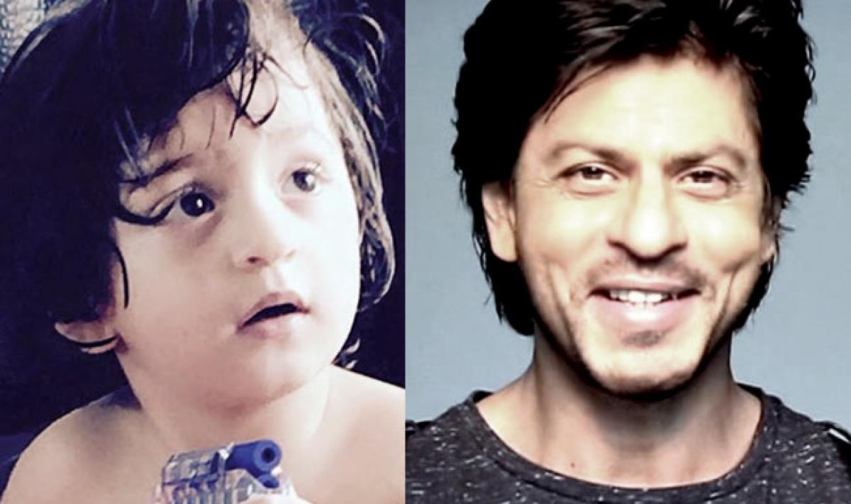 AbRam shows SRK where his heart is